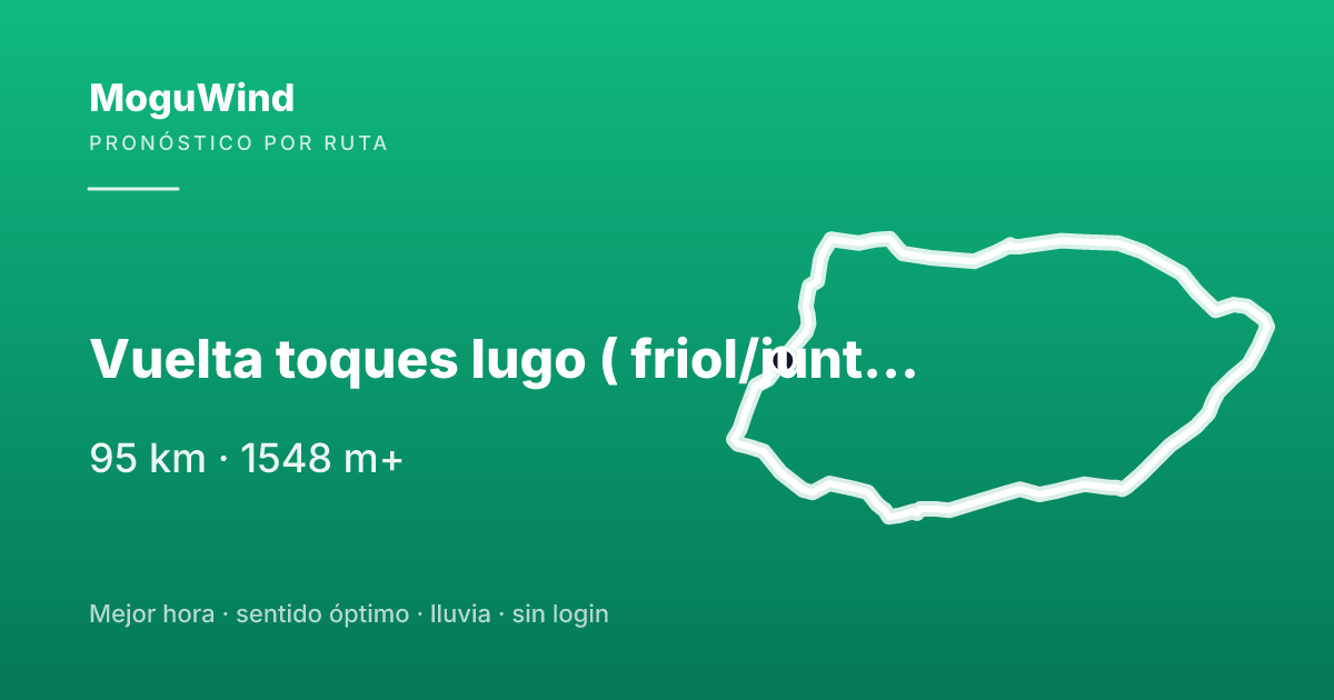Map of the gravel route: Vuelta toques lugo ( friol/juntin/ palas / melide )