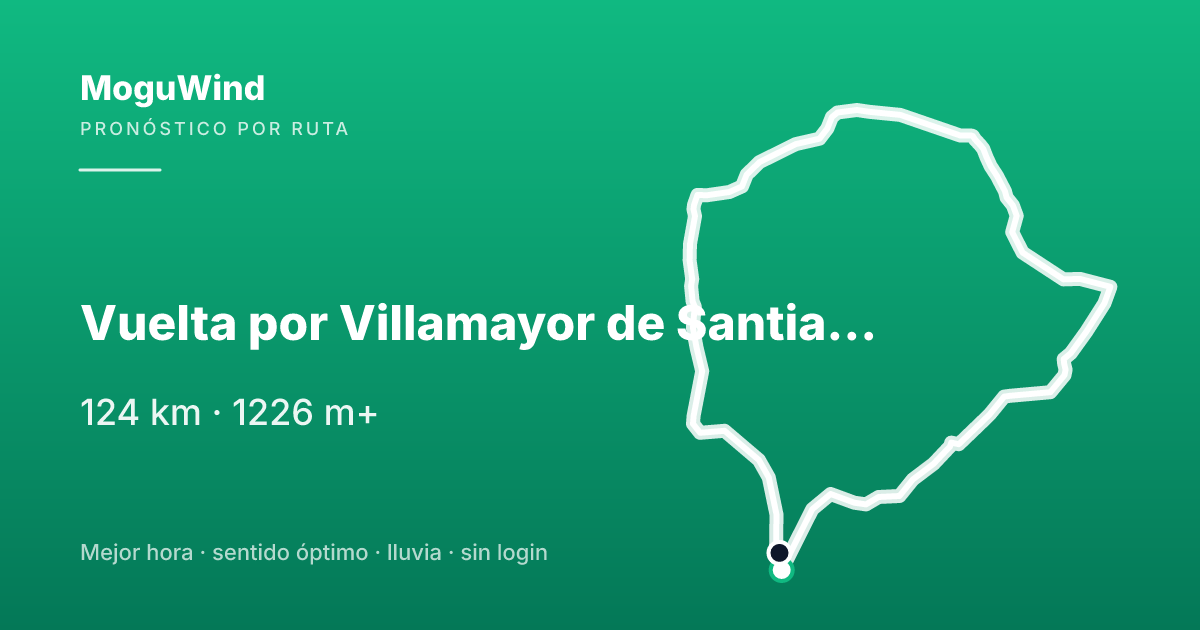 Map of the gravel route: Vuelta por Villamayor de Santiago