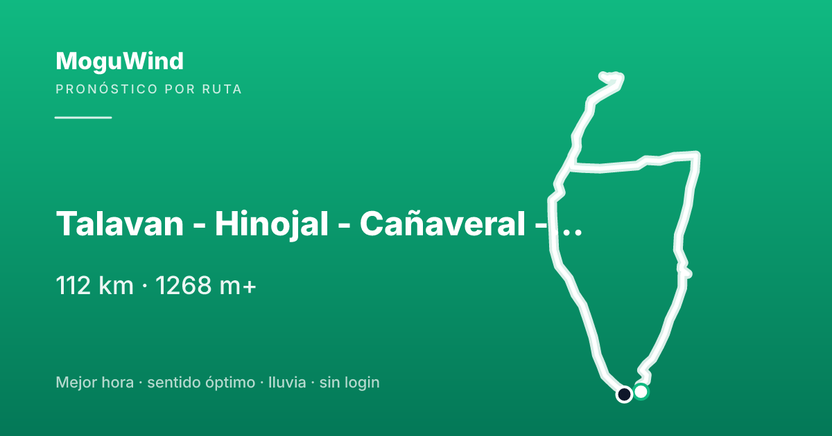 Map of the gravel route: Talavan - Hinojal - Cañaveral - Arco - Cáceres